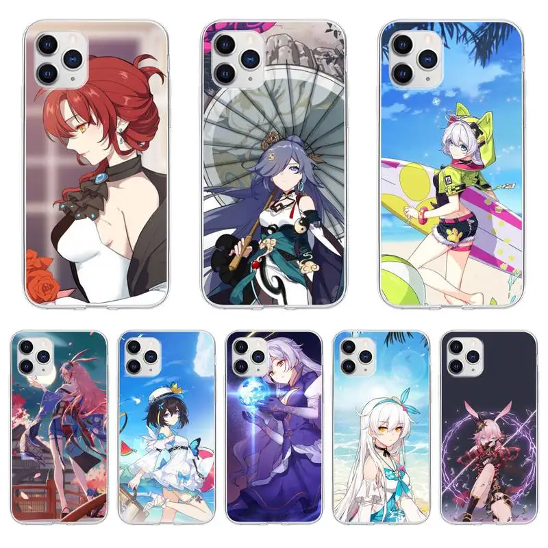 

Honkai Impact 3rd Phone Case Phone Case For iPhone 6 7 8 Plus 11 12 ProMax X XR XS Max SE Soft cover