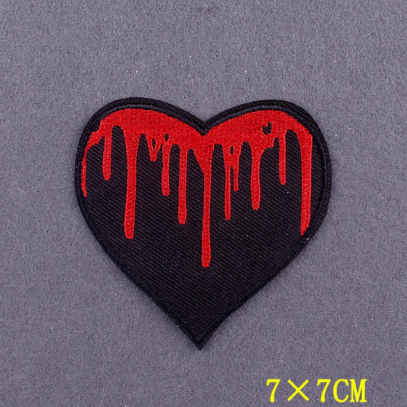 Готические нашивки на одежду термоклейкие сделай сам с крестом рюкзак