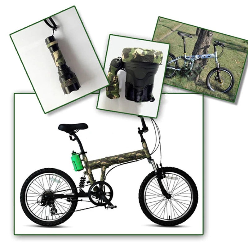 

5cmx4.5m Army Camo Outdoor Hunting Shooting Blind Wrap Camouflage Stealth Tape Waterproof Wrap Durable HOT