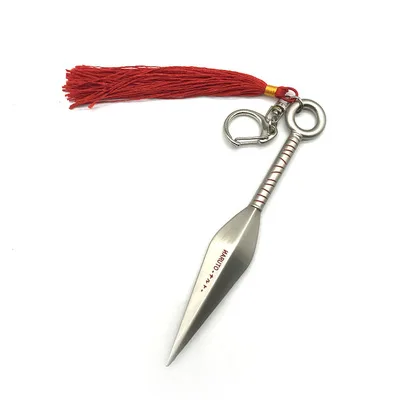 Аниме брелок с ниндзя аниме Оружие Меч рыболовли ловильный ключ цепочкой рисунок