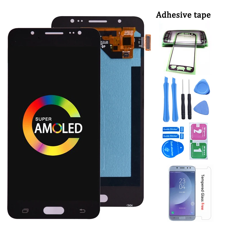 ЖК-дисплей Super AMOLED для Samsung Galaxy J5 2016 J510 J510FN J510F J510G J510Y J510M с сенсорным экраном и