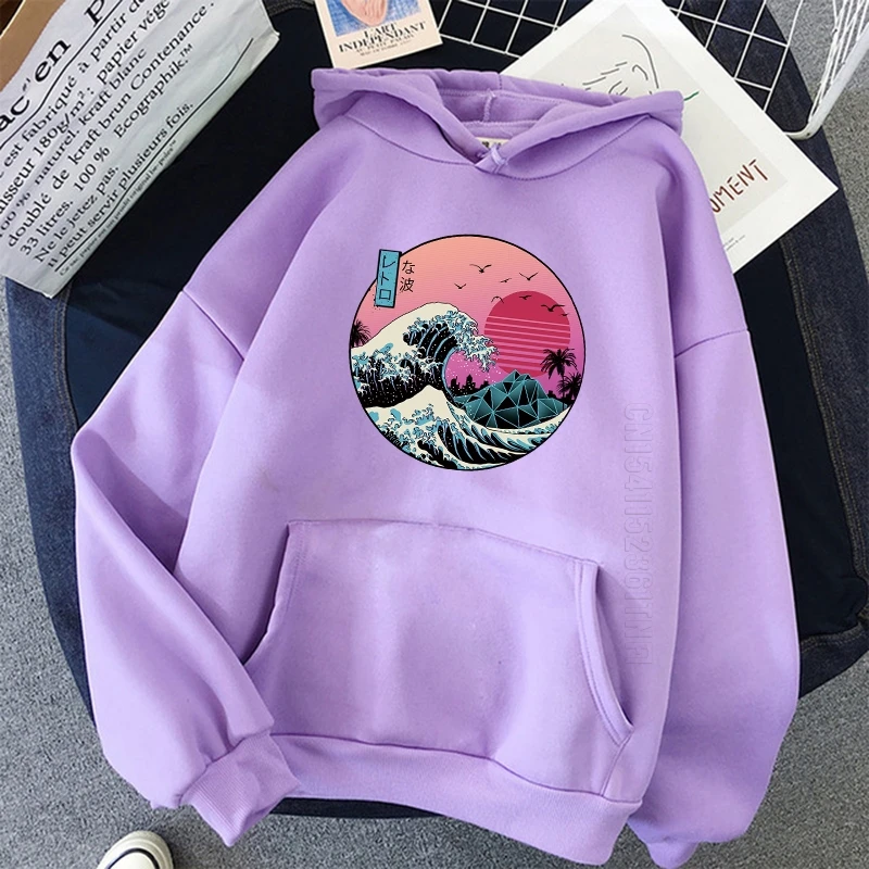 

Vintage Michelangelo Hoodies Vaporwave Men Funny Japanese Aesthetic Hoody Cute Graphic Harajuku Sweatshirt Streetwear Unisex