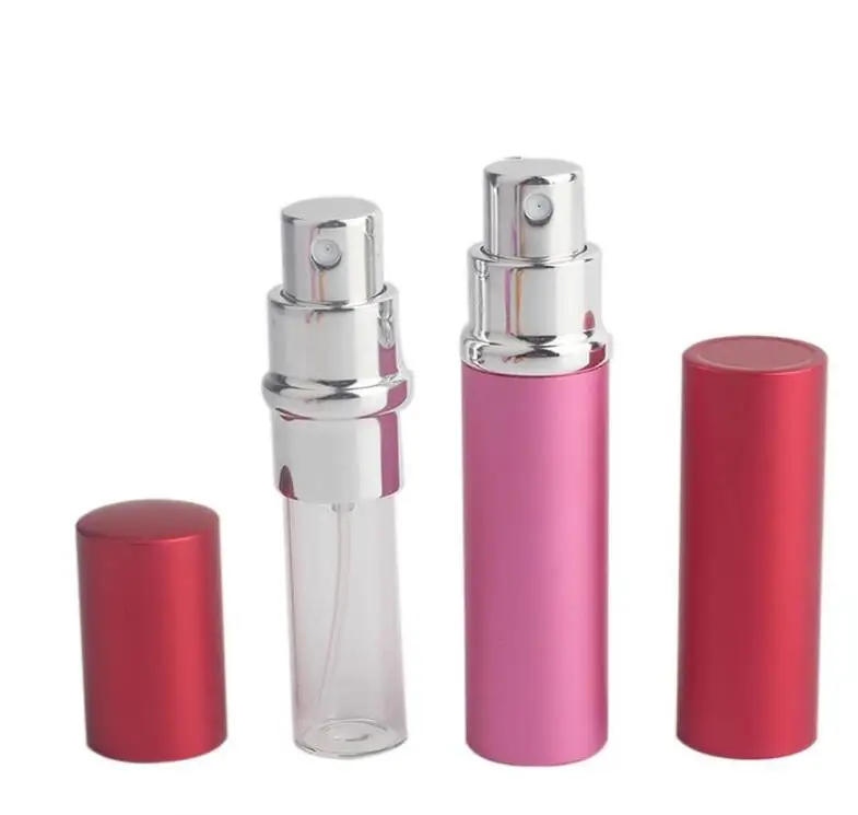 売る 5ミリリットルの香水瓶アルミアルマイトコンパクト香水アトマイザーフレ香りザーボトルトラベルメイクアップスプレーボトル #199