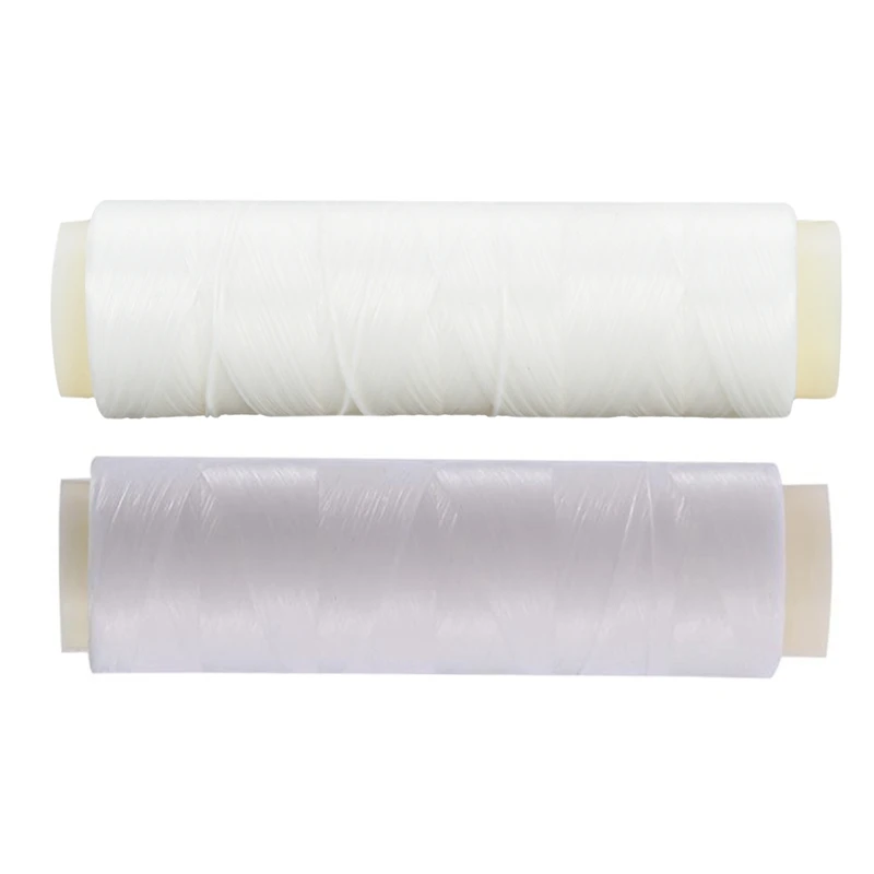 Приманка эластичная нить невидимая леска прочная 200 м 0 1 мм и 100 25 4|Рыболовные