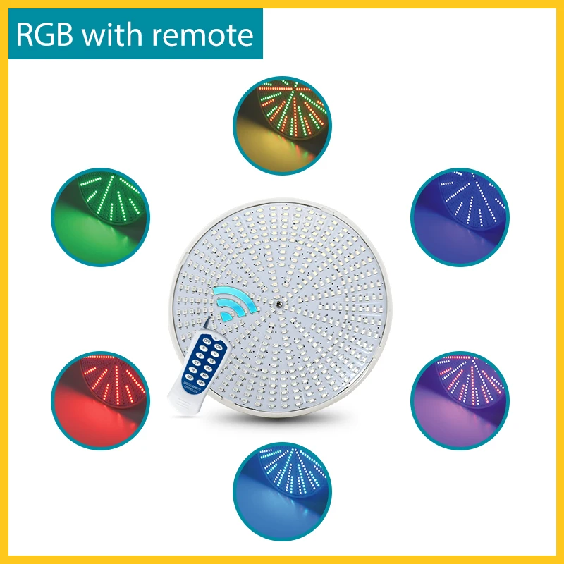 RGB with Remote 120V 35W бассейн светильник RGB Светодиодный лампа подводного Цвет изменение светильник s - Испускаемый цвет: RGB with Remote