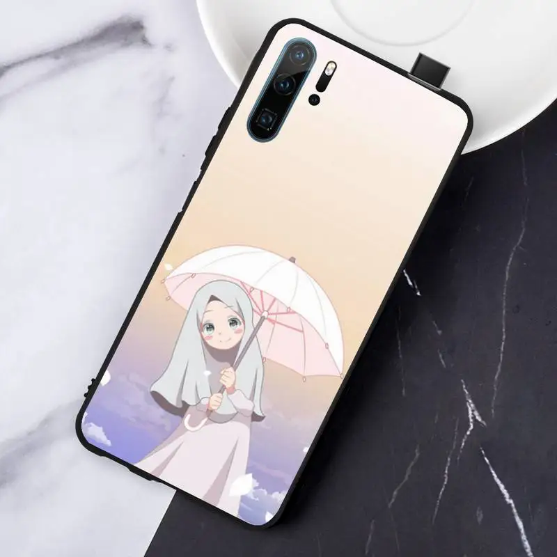 

Hijab Face Muslim Islamic Gril Phone Case For Huawei honor Mate P 10 20 30 40 Pro 10i 9 10 20 8 x Lite