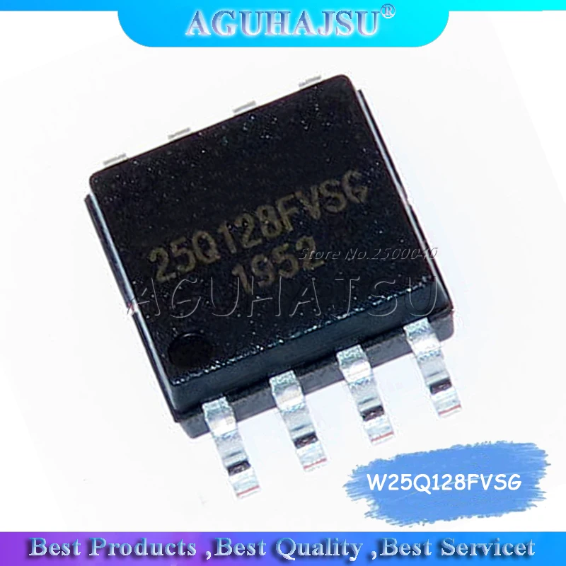 2 шт./лот w25q128fvg 25q128fvg 25Q128 W25Q128FVSSIG W25Q128 SOP новый оригинальный| |