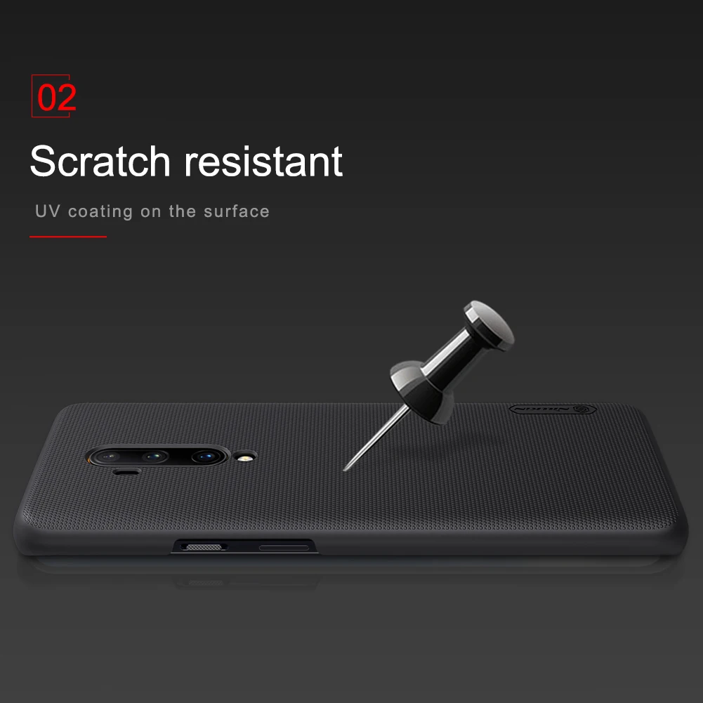 Чехол Nillkin для OnePlus 7T Pro матовый корпус телефона тонкий жесткий чехол