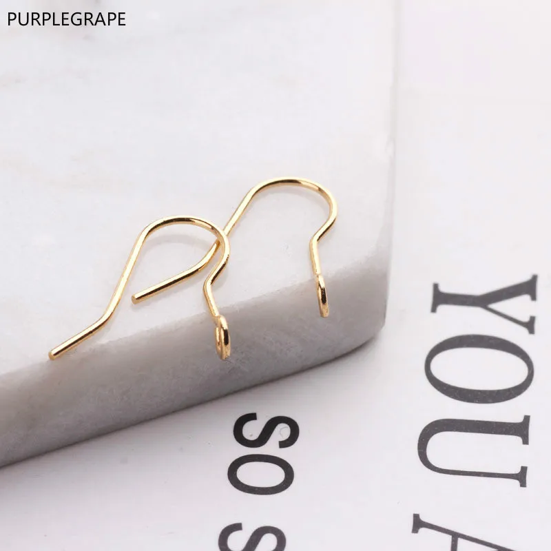 Виноградные крючки для ушей в минималистическом стиле 40 шт.|Ювелирная фурнитура