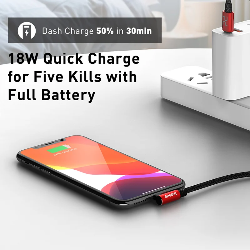 Кабель для зарядки usb c на Lightning для iPhone xs max xr x 8 7 6s plus 5 apple ipad pro Кабель для быстрой зарядки pd 1 м 2 м 90 градусов