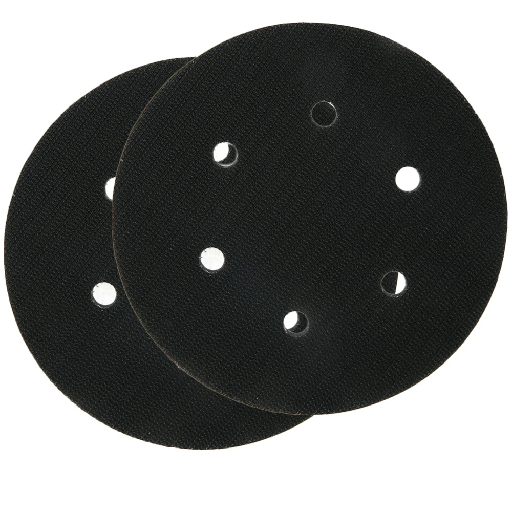 

2 PCS 6 Inch 150mm 6 Holes Soft Sponge Interface Pad For Power Tool Accessories Reduce The Vibration Of The Orbital Sanding Tool