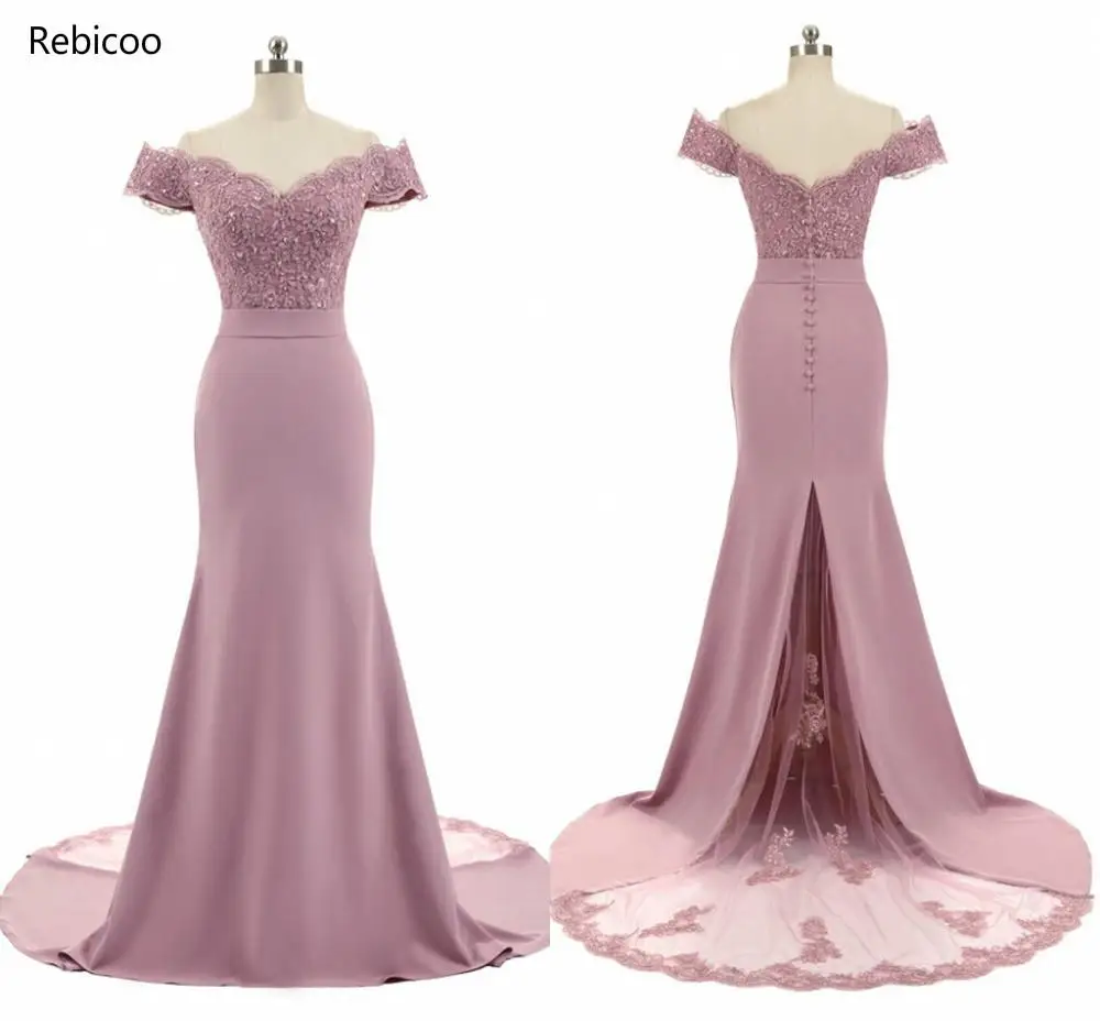 Длинные Макси платья Robe De Soiree бордовые вечерние платья для выпускного вечера настоящая Русалка Вечерние платья Длинные vestido de festa