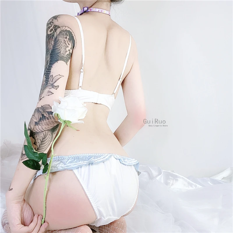 Аниме медсестры Косплей горячий сексуальный бюстгальтер стринги белье наборы