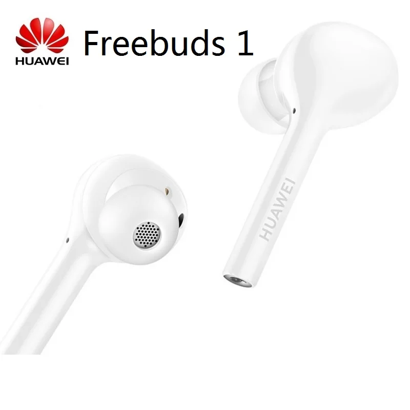 FreeBuds 1 white Беспроводные наушники huawei Freebuds 2 Pro Freebuds 1, Hi-Fi, водонепроницаемые, IP54, Bluetooth, 5,0, управление нажатием, Беспроводная зарядка - Цвет: FreeBuds 1 white