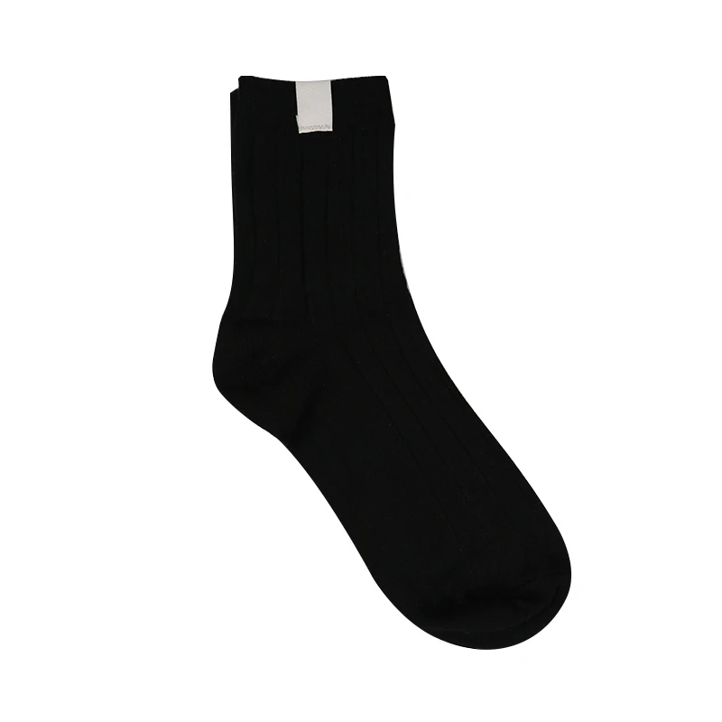 1 pair black 1/2 пар, Милые кавайные носки для девочек с мультипликационным принтом фруктов, авокадо, банан, вишня, персик, meias, корейские забавные носки с вышивкой в стиле Харадзюку - Цвет: 1 pair black
