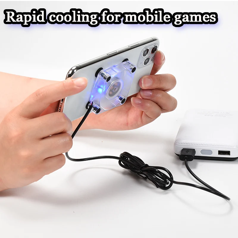 Suction Cup for Android TV Box Set Top Mobile Phone Cooling Fan Heat Sink Cooler 5V USB Power | Мобильные телефоны и