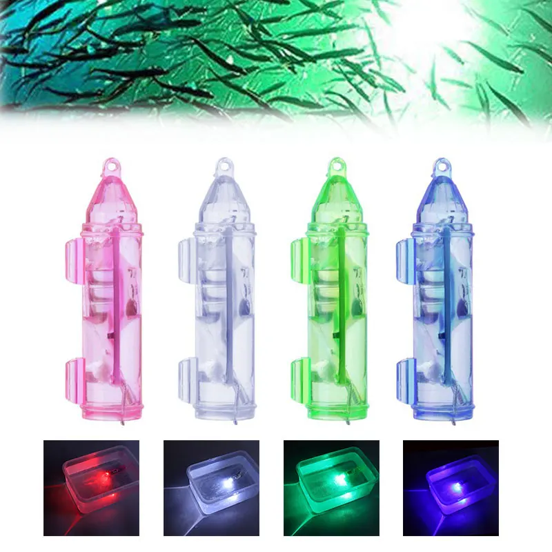 Светодиодный ночной рыболокатор водонепроницаемая мигающая приманка 2 76 дюйма