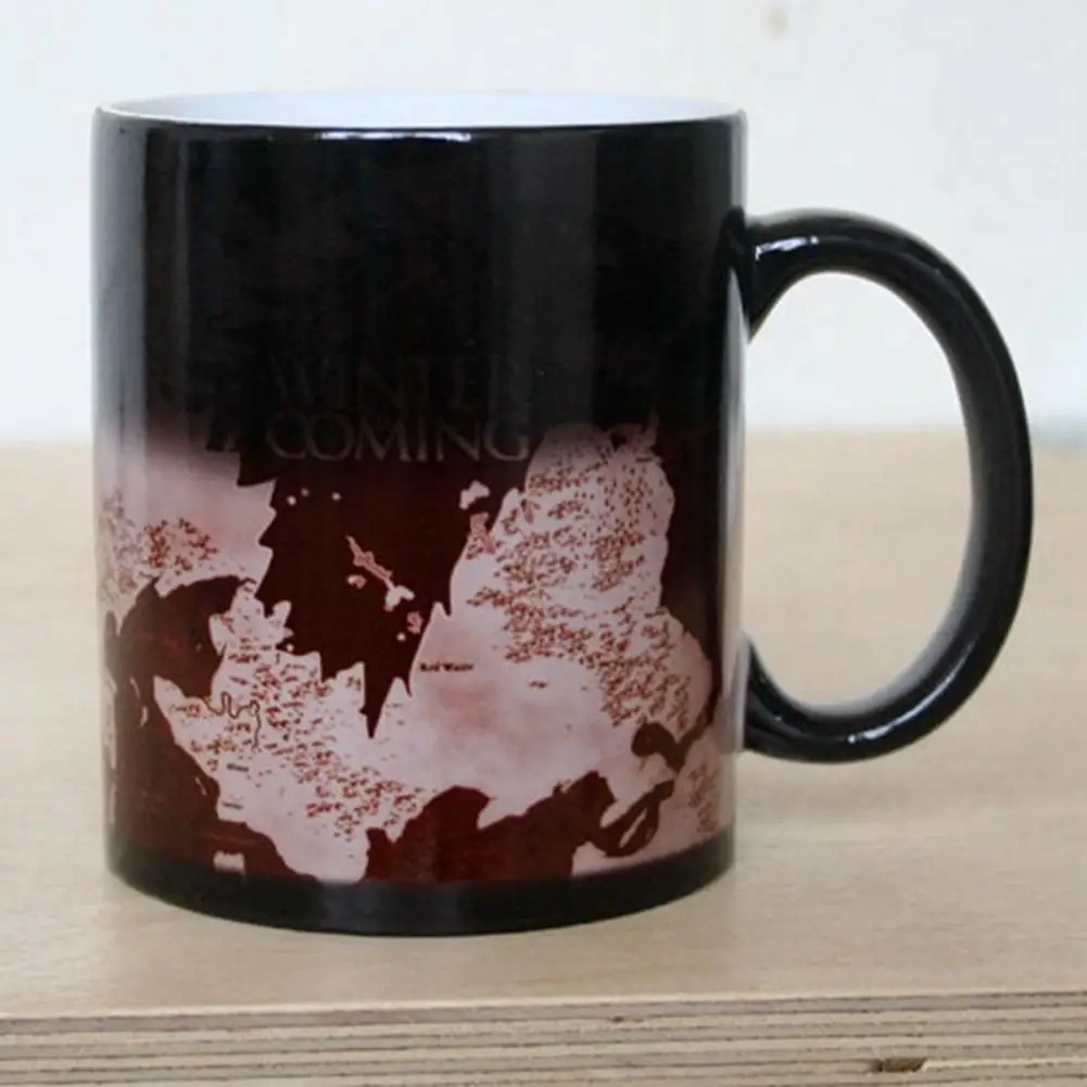 Игра престолов карта кружка Термочувствительная меняющая цвет кофейная чайная