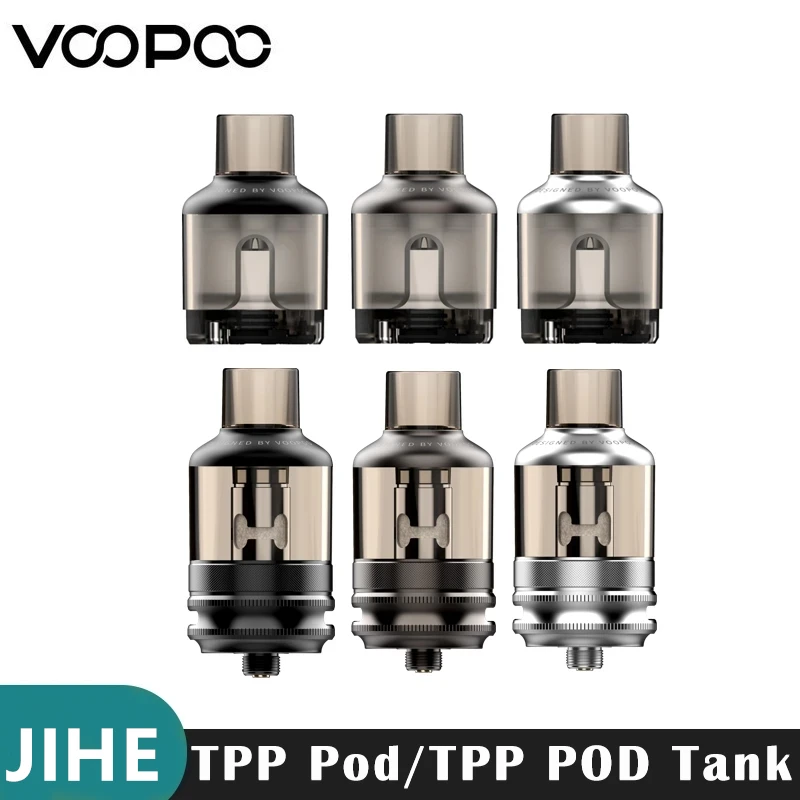 

Original VOOPOO TPP Pod Empty Cartridge & TPP Pod Tank 5.5ml TPP-DM1 TPP-DM2 Coil for Drag 3 /Drag X Plus/Professional Edition