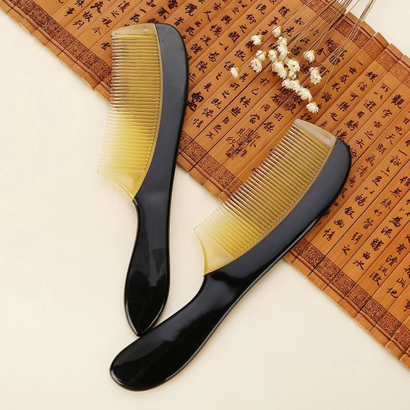 

1Pcs Fashion Natural Amber Comb Of Hair No Static Health Care Hair Brush Hairdressing Comb For Hair Styling Tool