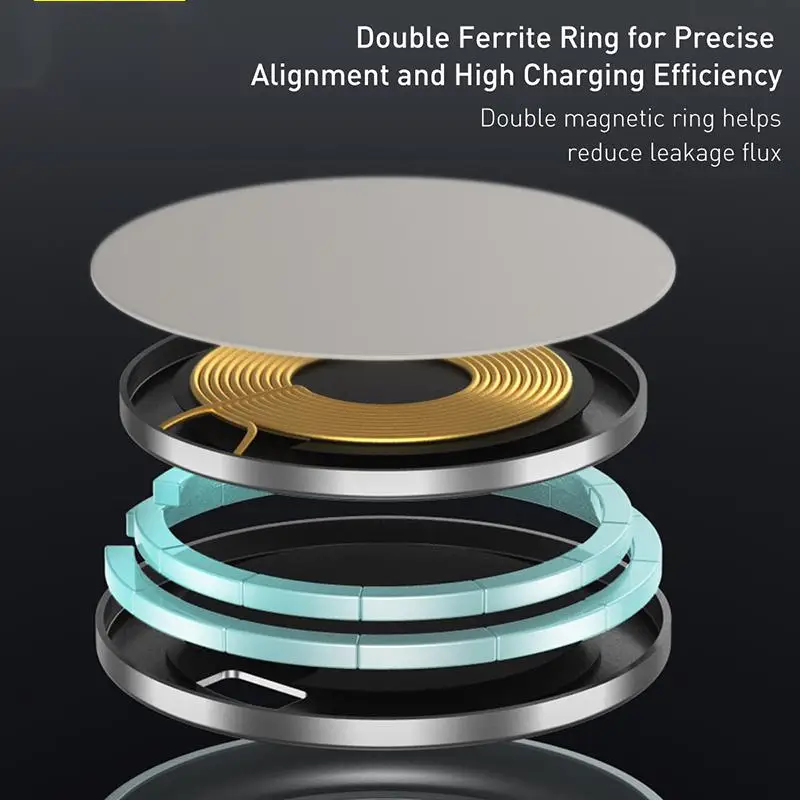 

Magnetic Desktop Bracket Wireless Charger For iPhone 12 Pro Desktop Holder Stand Phone Holder 15W Wireless Charger universal