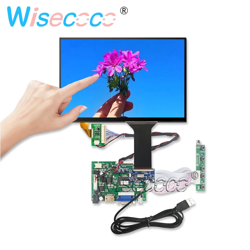 10 1 дюймов 1280*800 IPS сенсорный ЖК комплект с поддержкой Win7 8 Raspberry Pi Android Linux