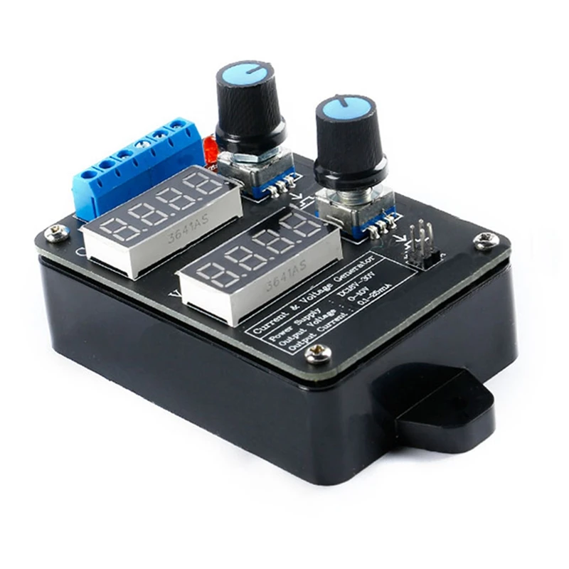 

Портативный Прецизионный аналоговый генератор сигнала 0-5 в 0-10 в 4-20 мА 0-20 мА генератор сигнала тока напряжения с выходной мощностью 5 в посто...