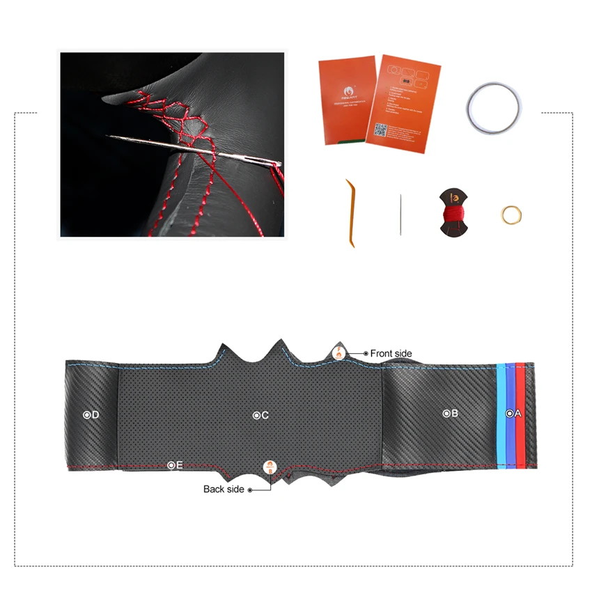 MEWANT чехол на руль из углеродного волокна для BMW M Sport F30 F31 F34 F20 F21 M140i F23 M235i M240i F10 F11 F07