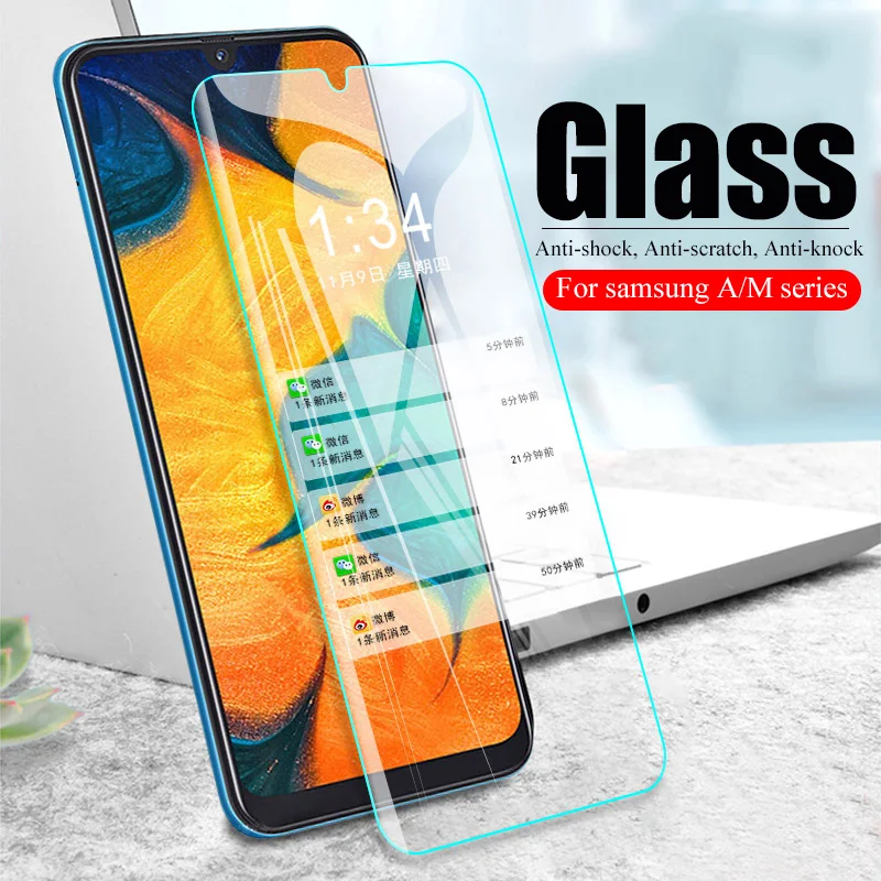 mobile screen protector 3pcs Screen Protector Glass for Samsung Galaxy S10 S20 Plus Tempered Glass For Samsung S21 Ultra S20 FE 5G S10 Plus S7 S6 Edge best screen guard for mobile