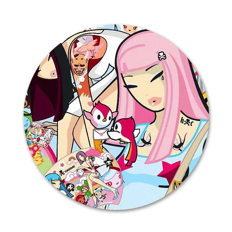 Японский Tokidoki японские значки металлические для детской одежды | Дом и сад