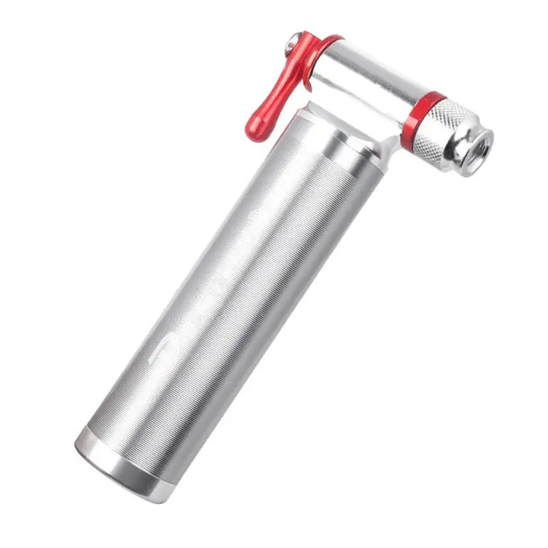 Мини-насос для велосипедных шин из алюминиевого сплава без резьбы CO2 аварийный