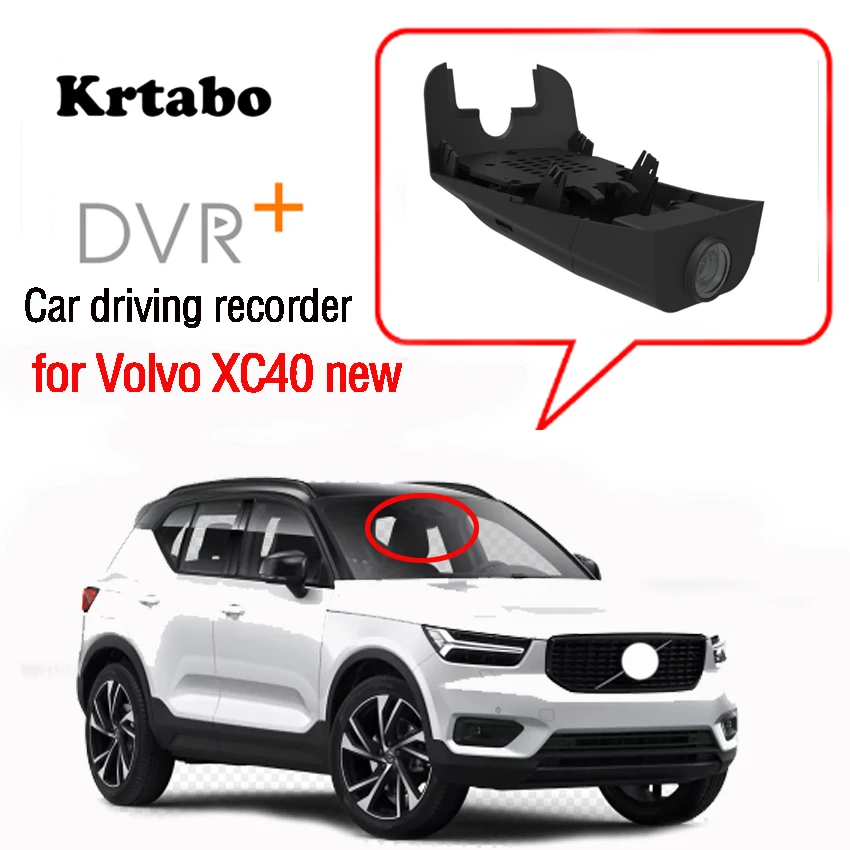 

Car DVR Wifi Video Recorder Dash Cam Camera for Volvo XC40 new high quality Night vision full hd CCD