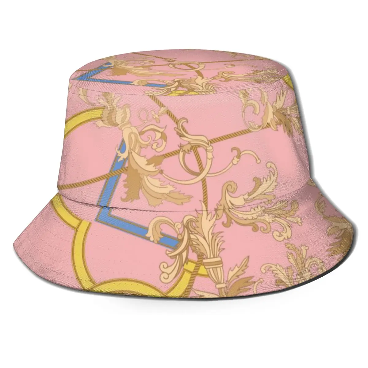 

NOISYDESIGNS Creative Pattern Flowers Floral Pink Fisherman's Hat Fashion Hiking Hats for Women Outdoor Sun Hat Mujer Summer Hat