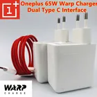 Оригинальный зарядный кабель Oneplus 6, деформационный адаптер 65 Вт, Oneplus 8 Pro, Usb Type-C, Настенная стандартная быстрая зарядка, устройство для быстрой зарядки 9 Pro 8t