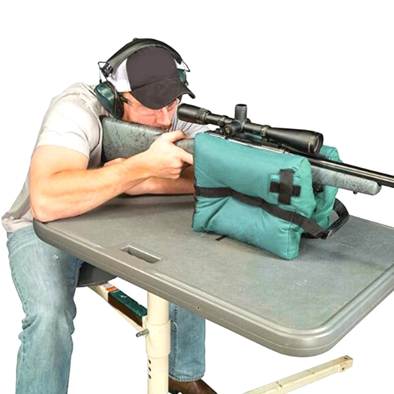 

Dark Green Sandbag Support Rest Bag Sports Front and Rear Stand Holders for Outdoor Hunting Photography