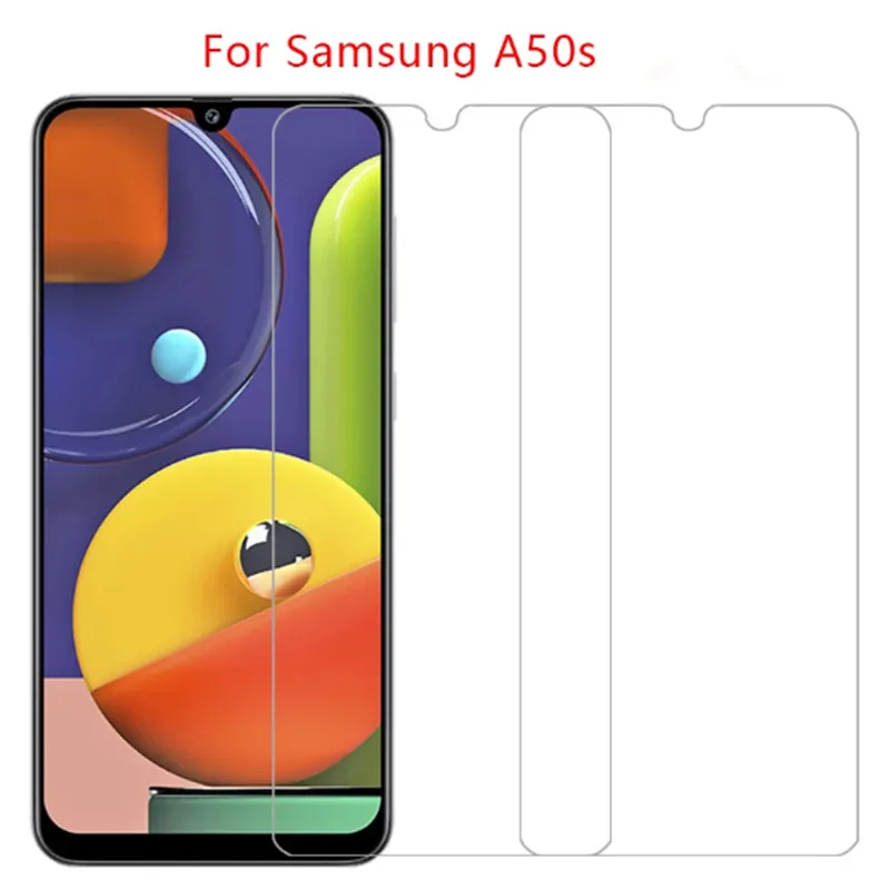 

2pieces Tempered Glass For Samsung A50 A50S a 50 Galaxy A30 a 30S A30s A31 A51 Screen Protector Glass on Samsung a51 5g Film