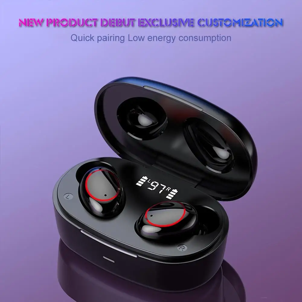 

A9 TWS Earbuds Wireless Bluetooth V5.1 Earphones Touch Control Stereo Cordless Headset For Android iPhone Smart Phone