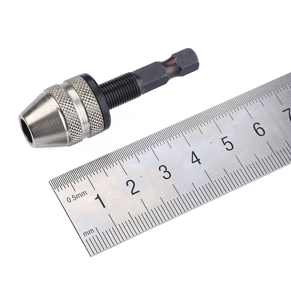 Универсальный Сверлильный Патрон Отвертка ударный Драйвер адаптер 1/4