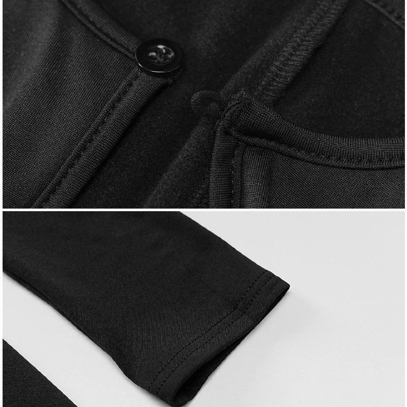 

BOOFEENAA Sexy Hollow Out Long Sleeve Bodycon Rompers Womens Jumpsuit Trendy Fall Clothes for Women One Piece Outfit C70-BE22