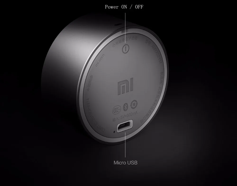 Xiaomi Bluetooth динамик беспроводной Aux-in громкой связи динамик вызов портативный Bluetooth 4,0 алюминиевый стерео MP3 музыкальный плеер