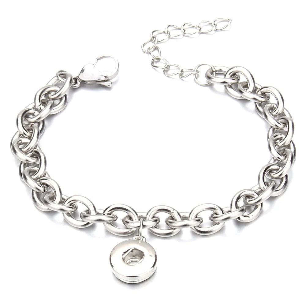 Новая ювелирная оснастка защелка из нержавеющей стали браслет Fit 18 мм 12