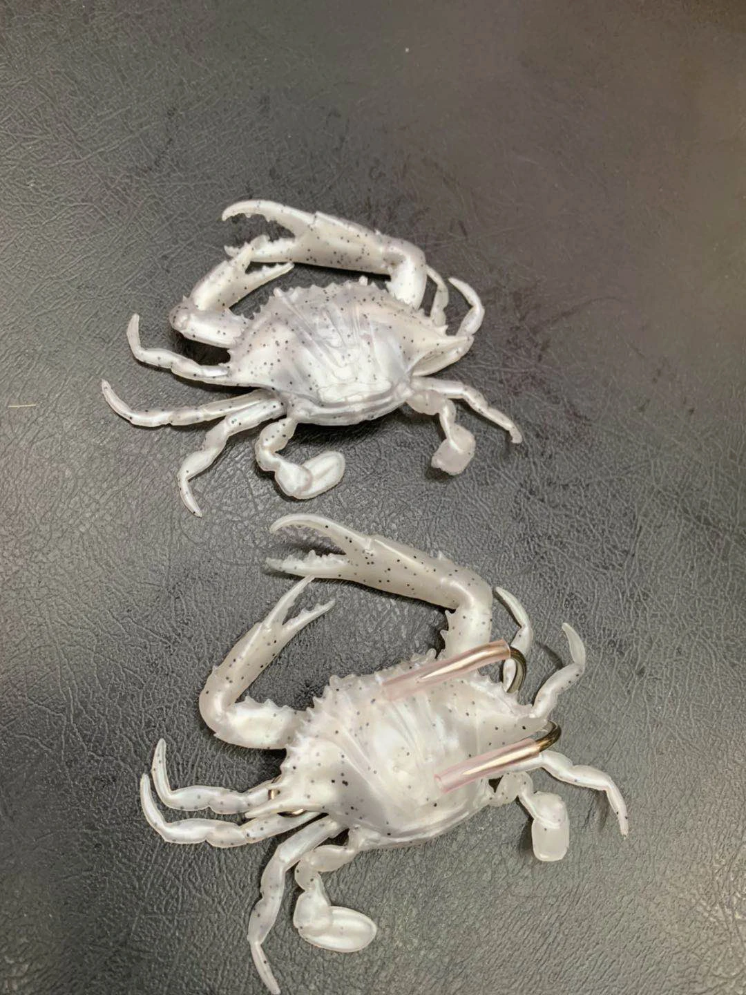 Silicone Road Bait 3D Simulation Crab Bait With Hook Sea Fishing Bait Tackle#EW