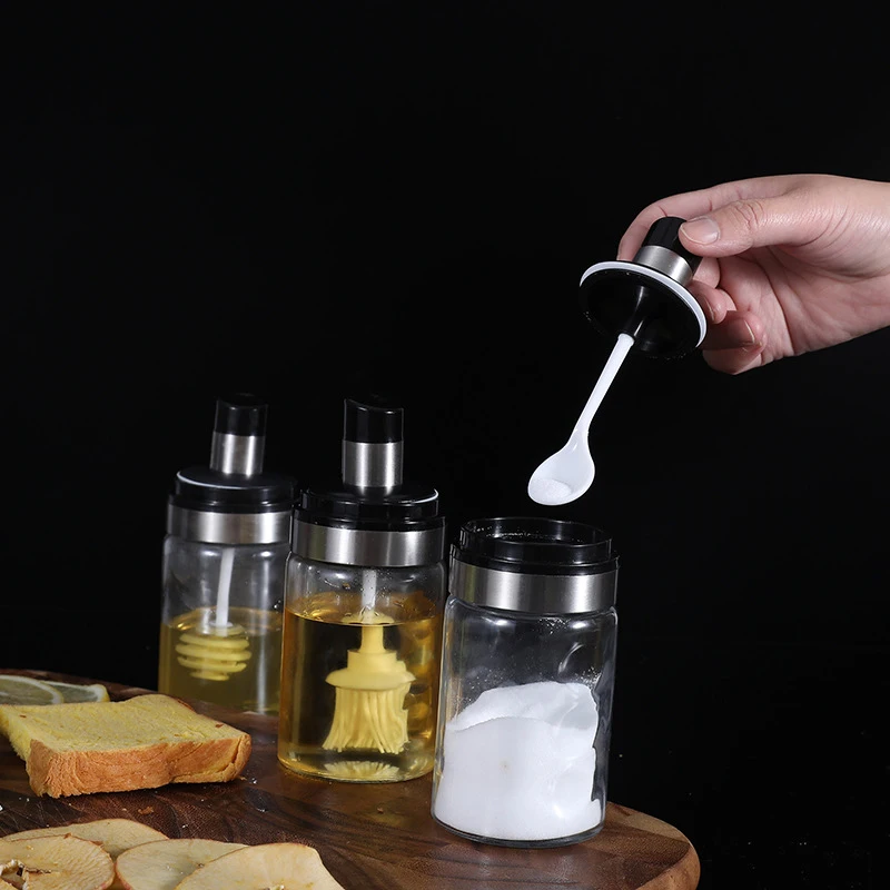 Шейкер для соли и перца органайзер специй контейнер крышка бутылки с маслом
