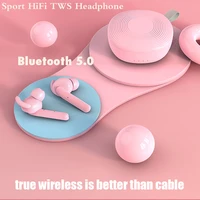 v1 sport tws bluetooth earphone true wireless headphones waterproof running stereo earbuds with microphone for ios android phone
