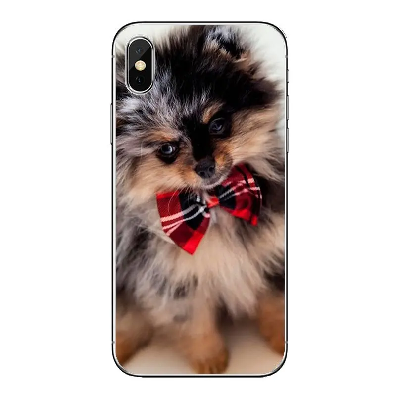 Мягкий прозрачный просвечивающийся чехол Чехлы шпиц собаки для Xiaomi Redmi 4x S2 3S Note 3 4