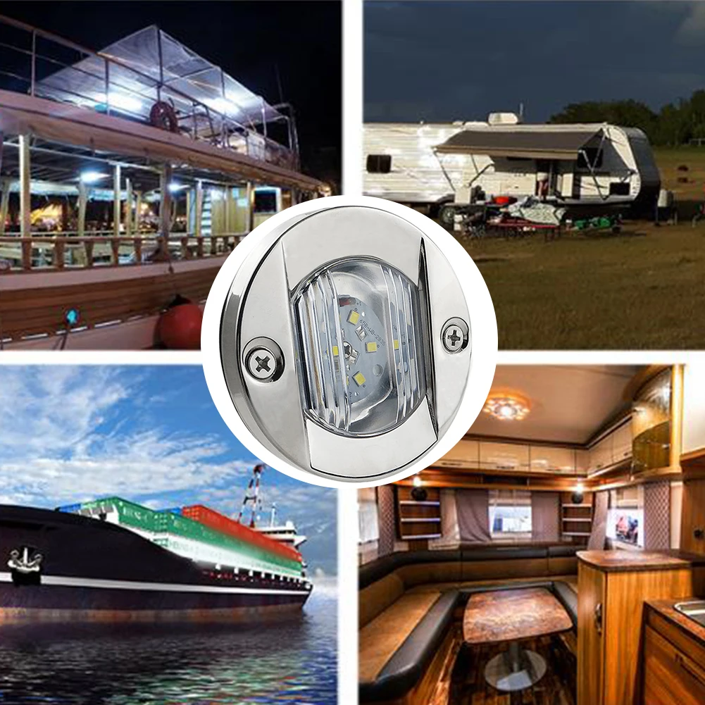 DC 12V светодиодный задний фонарь Замена кормовой Круглый Лодка Навигация Открытый