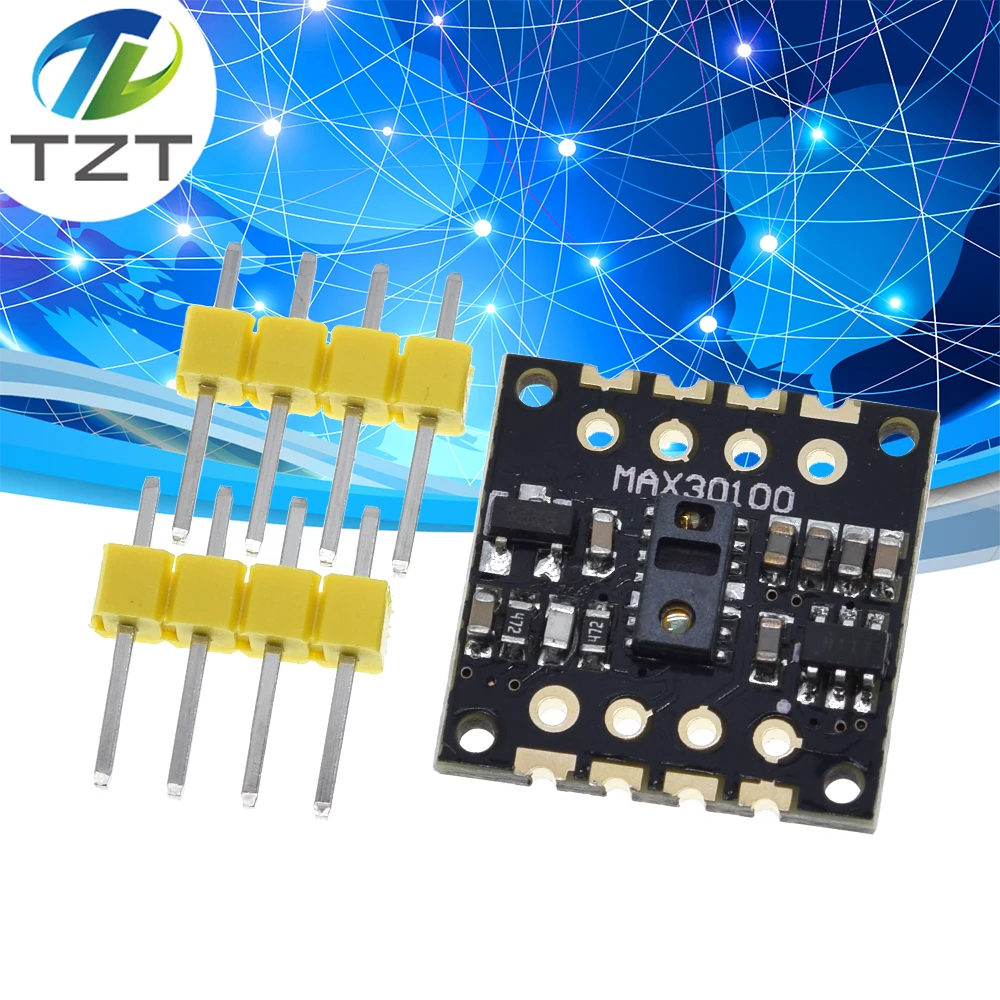 TZT MH-ET LIVE MAX30100 модуль датчика сердечного ритма и оксиметрии датчик прерывание