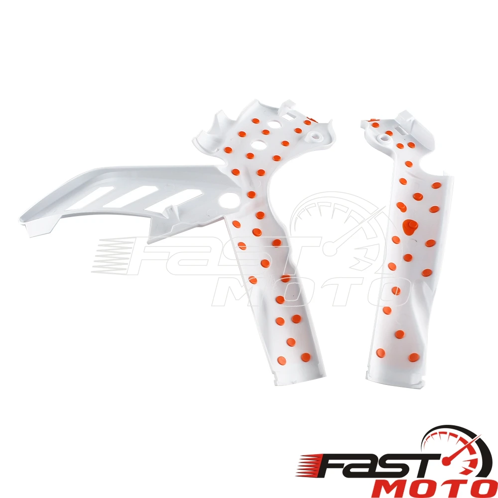 1 пара x-крепление на протектор рамы ограждения для 500XCW EXC 450XCW XCF SXF-FE 350XCFW SXF 300XCW 250XCFW