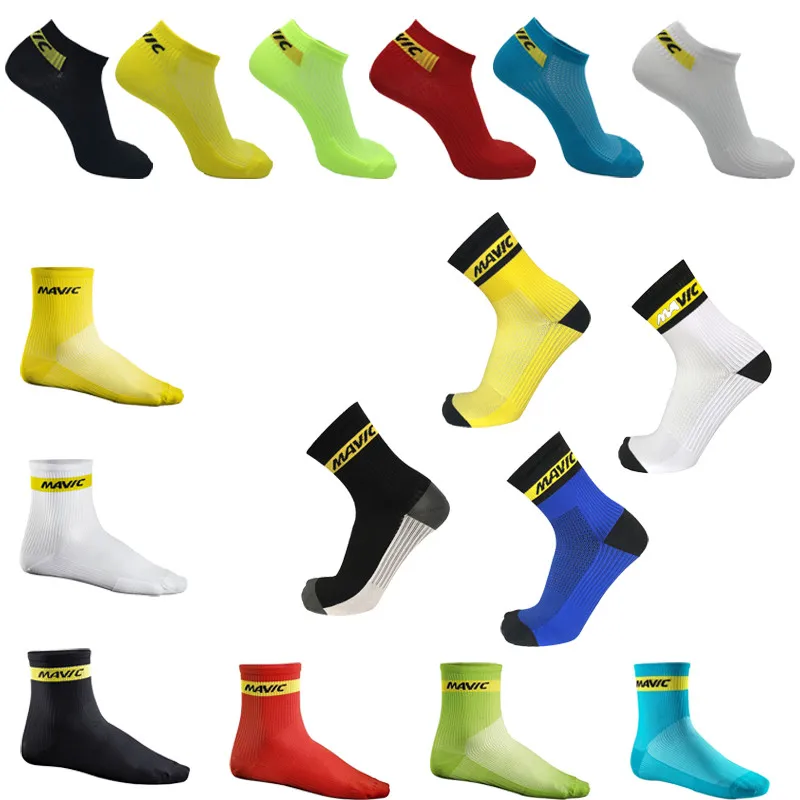 

3 вида стилей профессиональные велосипедные Носки Для мужчин Для женщин Для мужчин Спорт Бег Mtb сжатия велосипед Носки