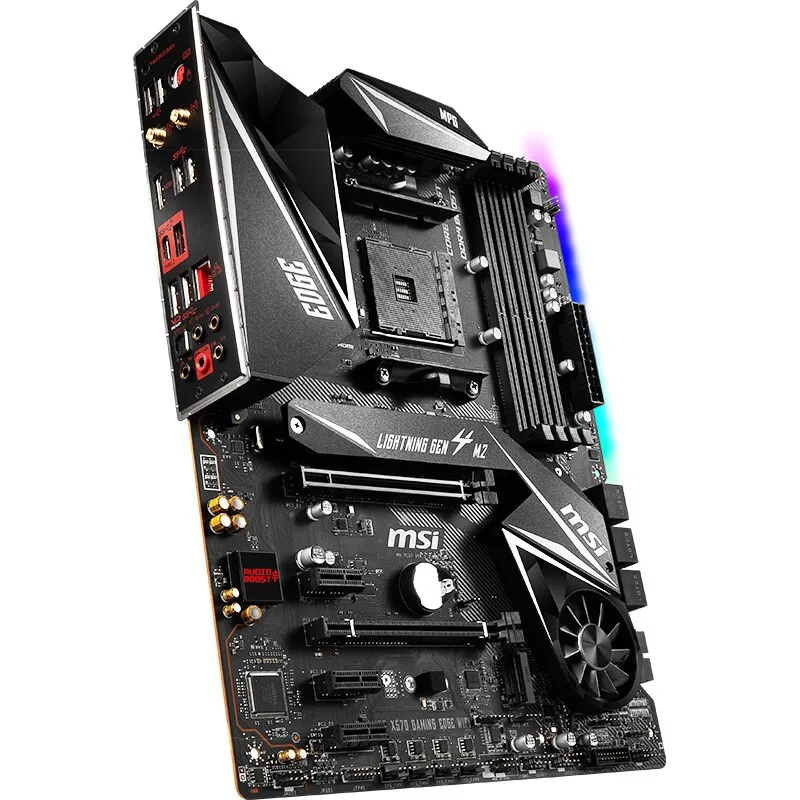 Preise Marke Neue MSI MPG X570 GAMING RAND WIFI Desktop Motherboard Unterstützung Ryzen 5800X/5600X/3800X/3700X/3600X (AMD X570/Buchse AM4)